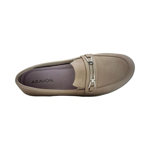 ARAVON JOSIE BIT LOAFER. DOVE - Picture 3 of 11
